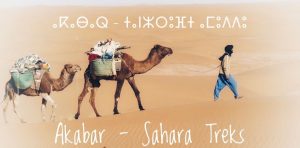 Trekking avec chameaux et randonnée dans le désert au Maroc